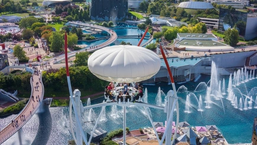 Futuroscope de Poitiers dans la Vienne