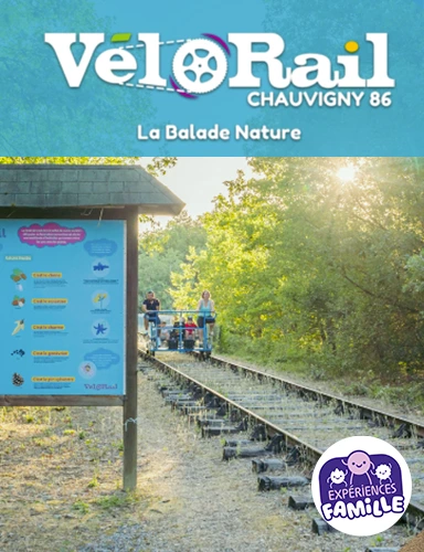 Vélorail au Chauvigny